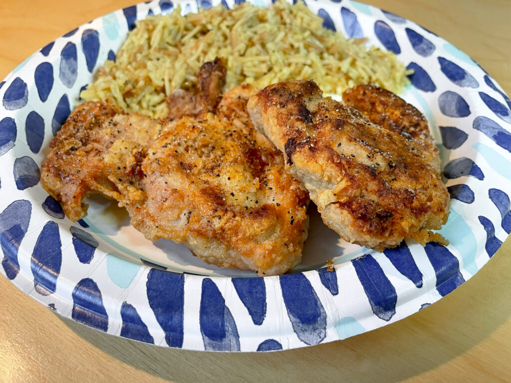 Chicken Thighs with Rice-A-Roni