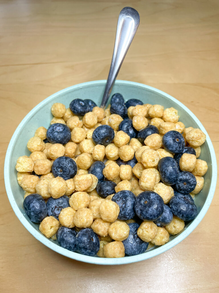 Capn’ Crunch and Blueberries
