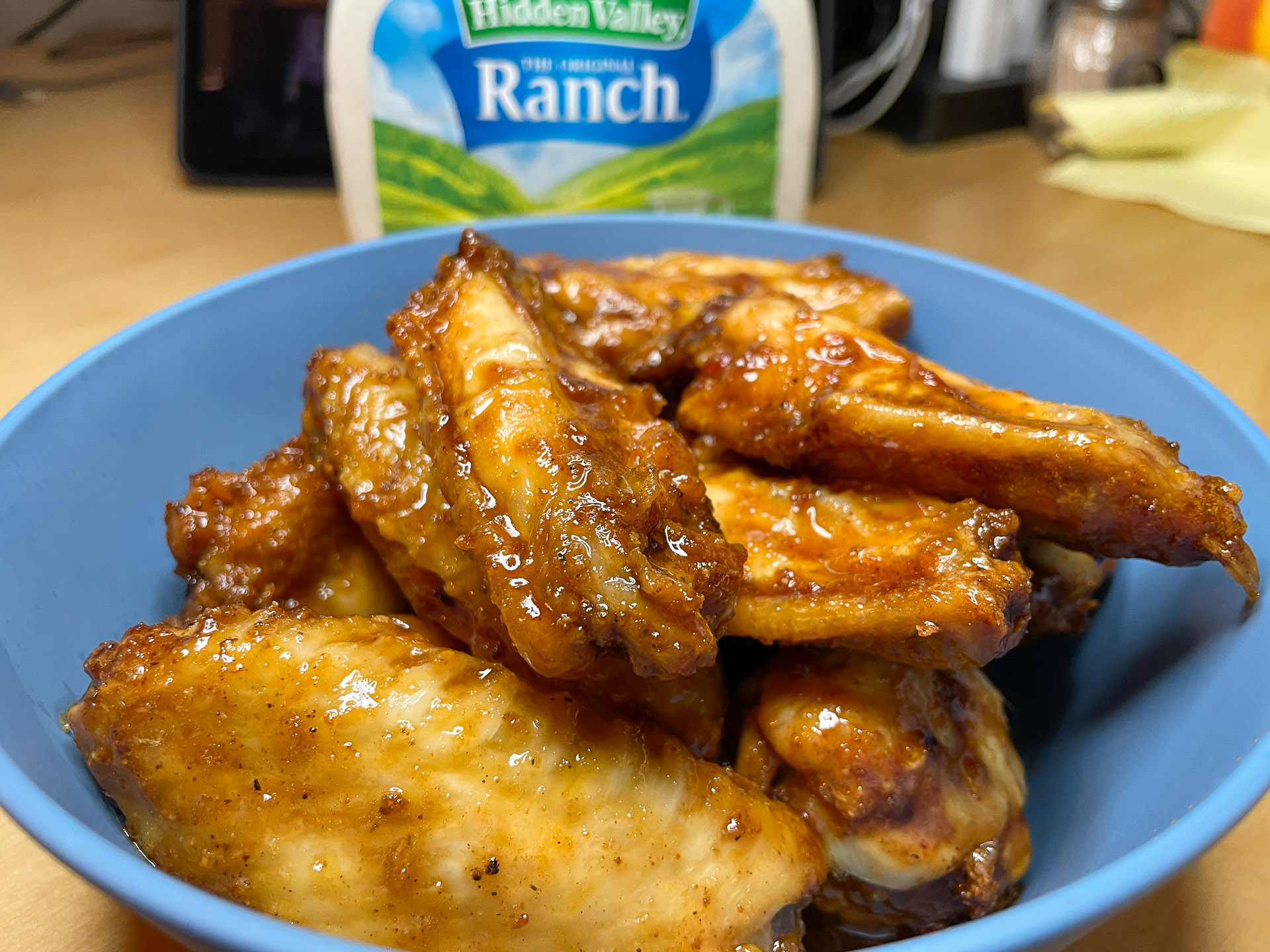 Sauced Chicken Wings