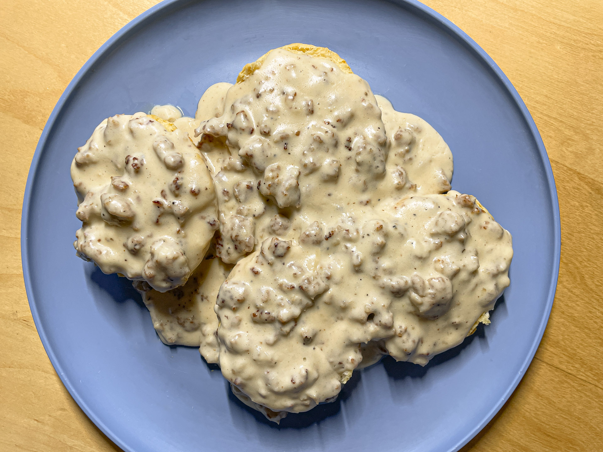 Biscuits and Sausage Gravy