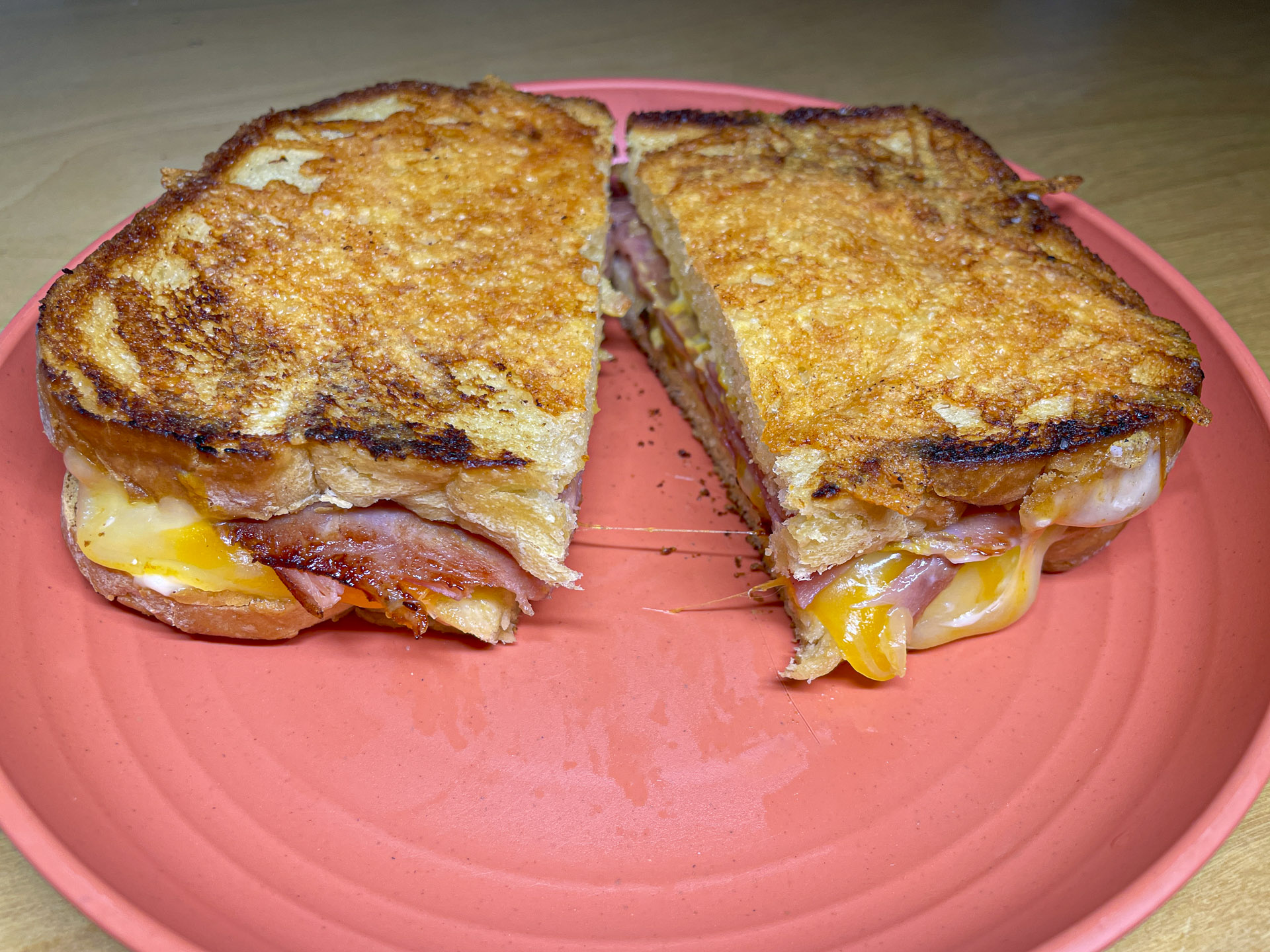 Grilled Ham and Cheese