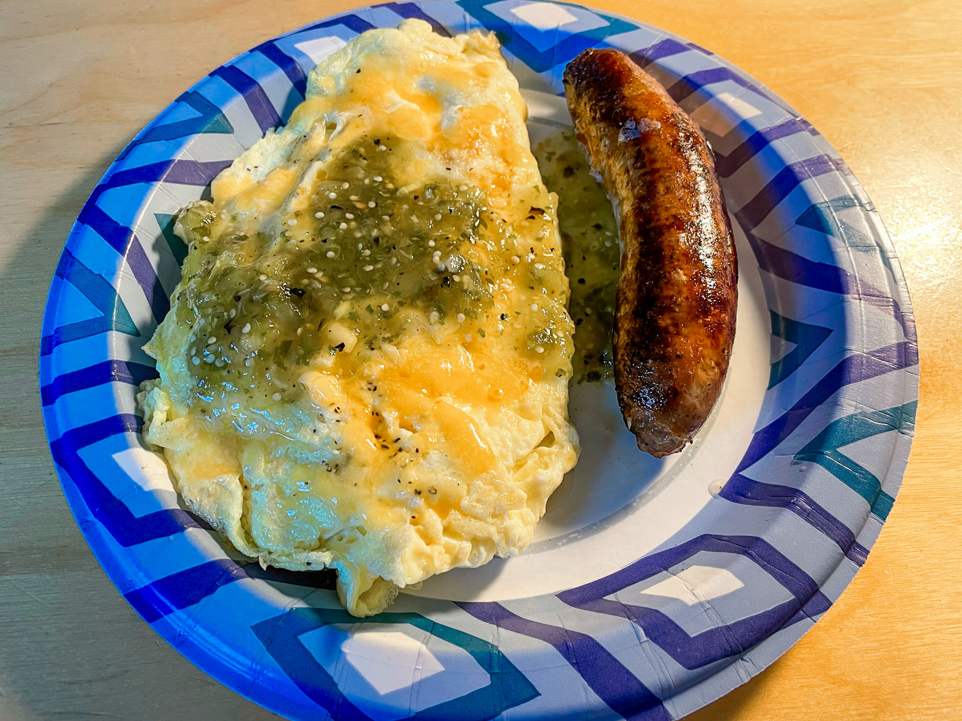 Eggs and Sausage