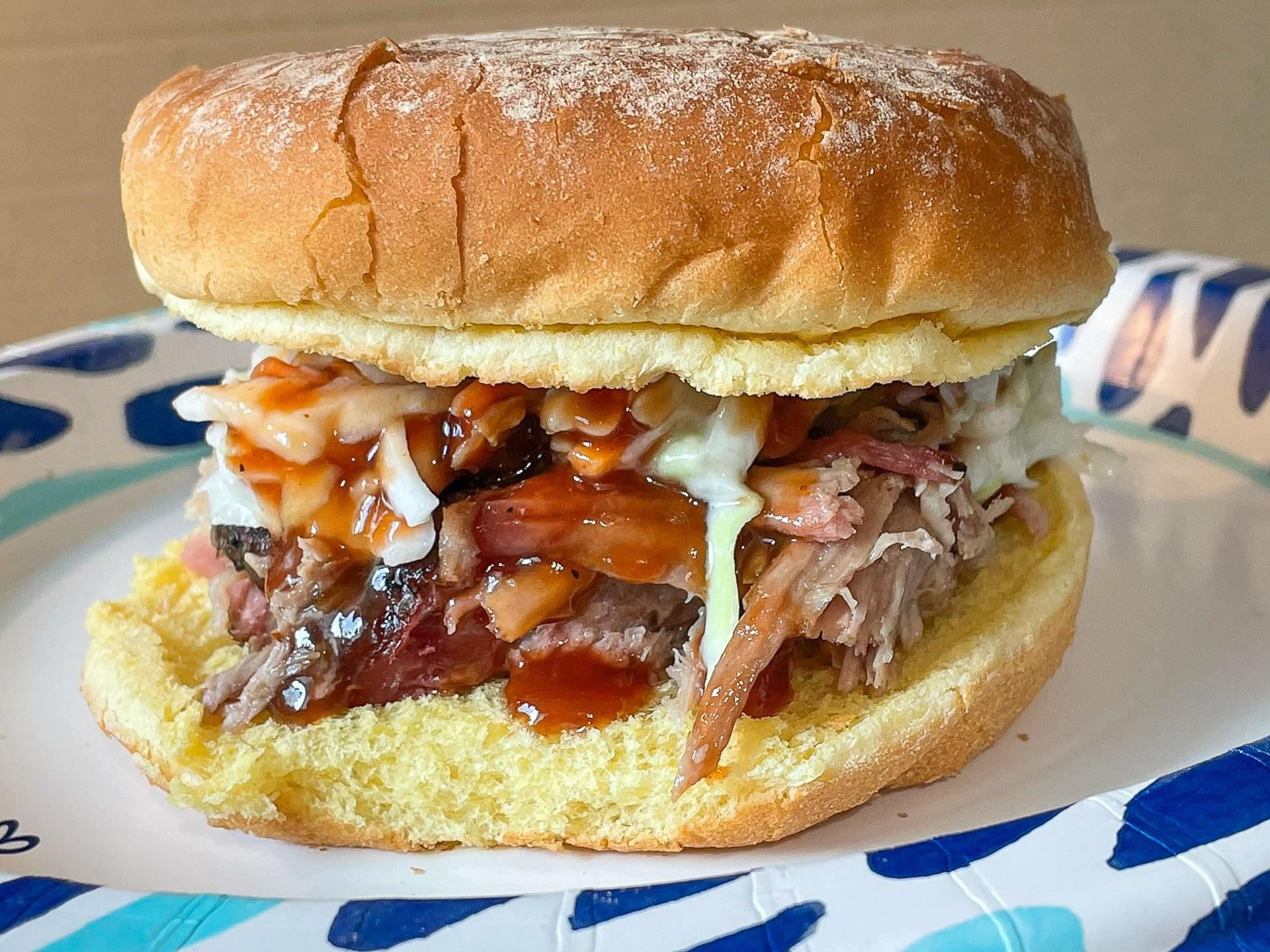 Pulled Pork Sandwich w/Coleslaw