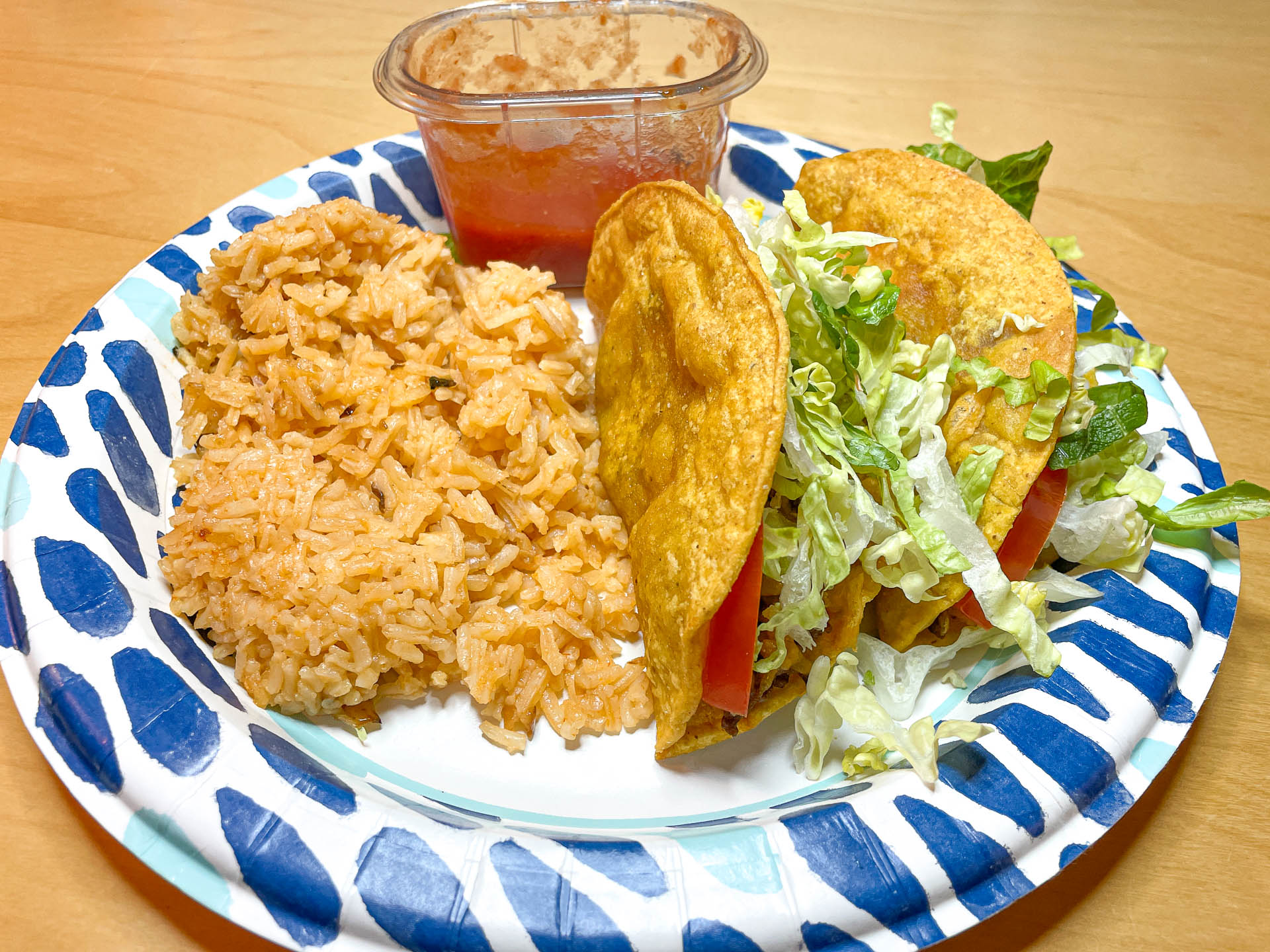 Tacos, Rice, and Salsa