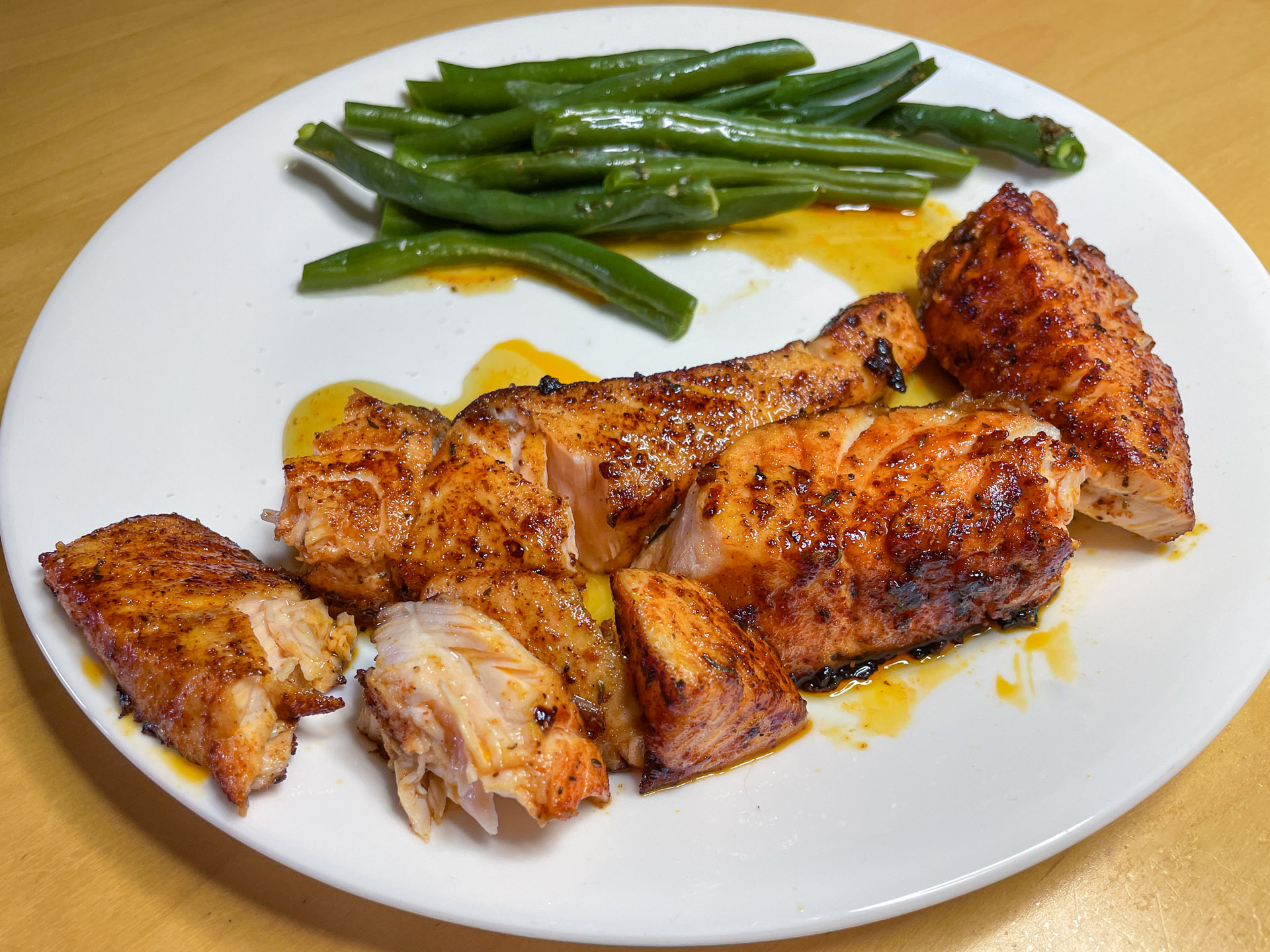 Sweet Lime Chili Oil Salmon