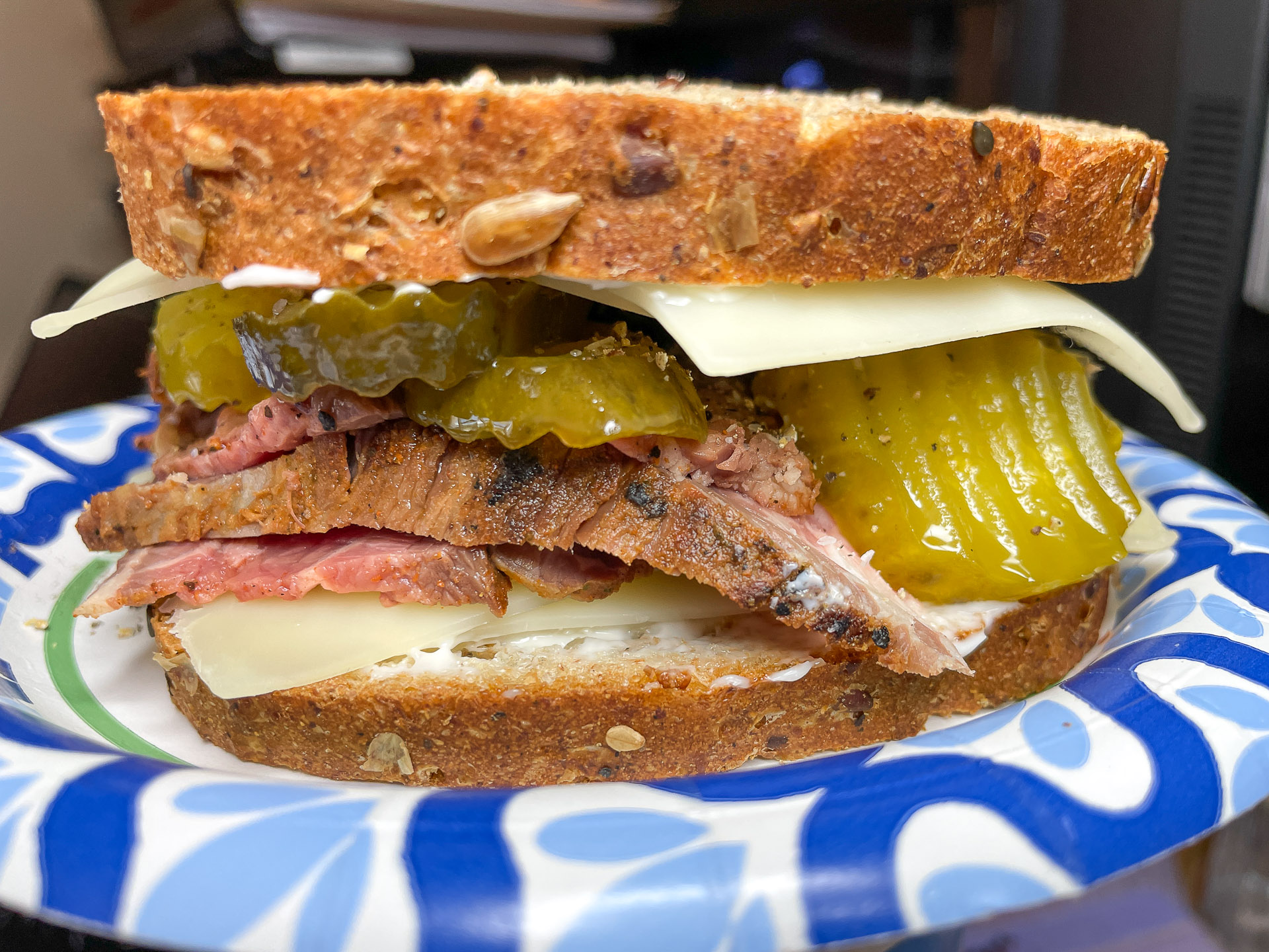 Tri-tip Sandwich w/Pickles