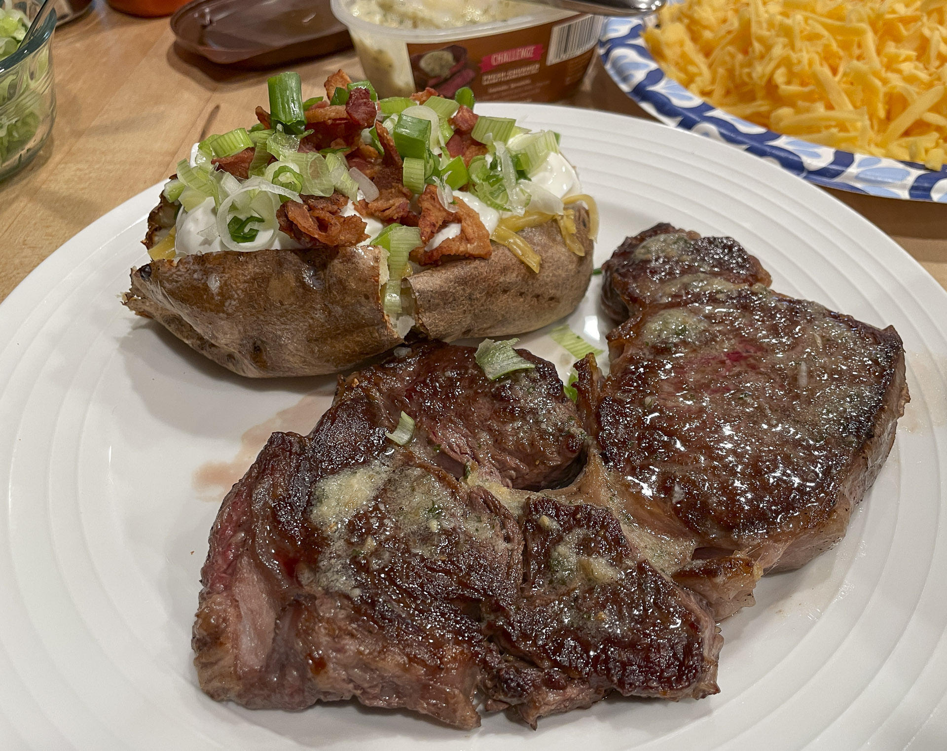 Steak & Baked Potato