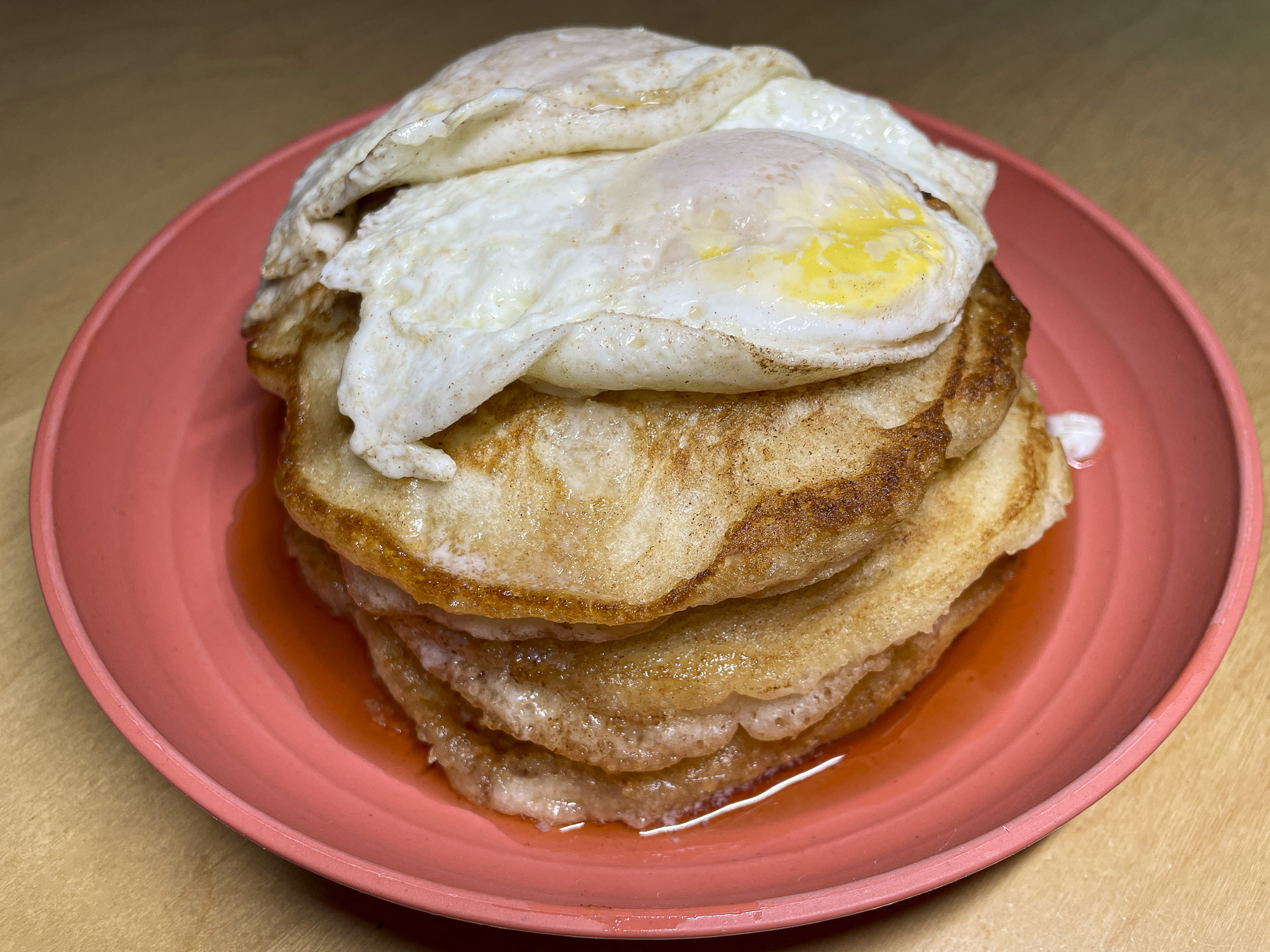 Pancakes and Eggs