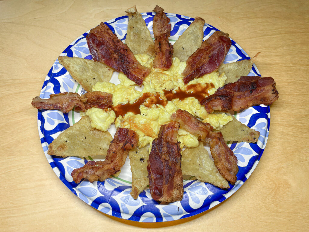 Eggs, Bacon, and Tortillas