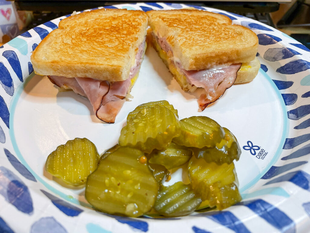 Grilled Ham & Cheese