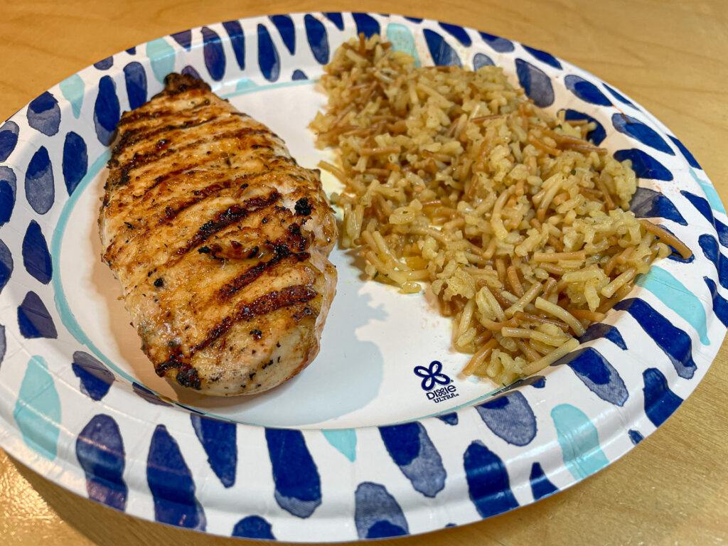 Grilled Chicken & Rice-A-Roni