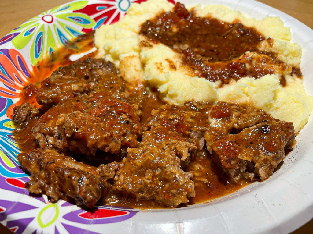 Meatloaf and Mashed Potatoes