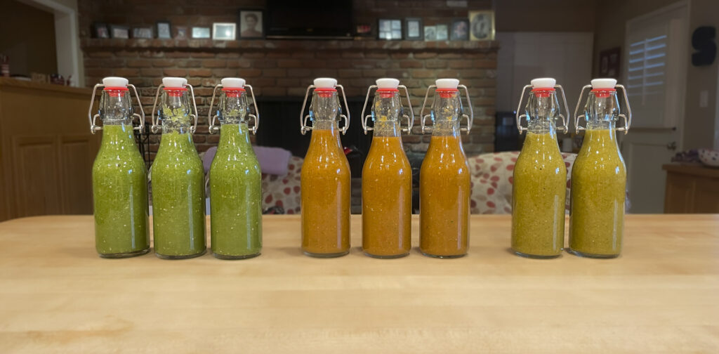 Homemade Chile Pepper Sauces