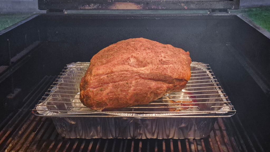 Pork Butt Roast on the Smoker