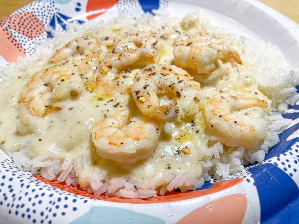 Lemon Shrimp w/Red Pepper