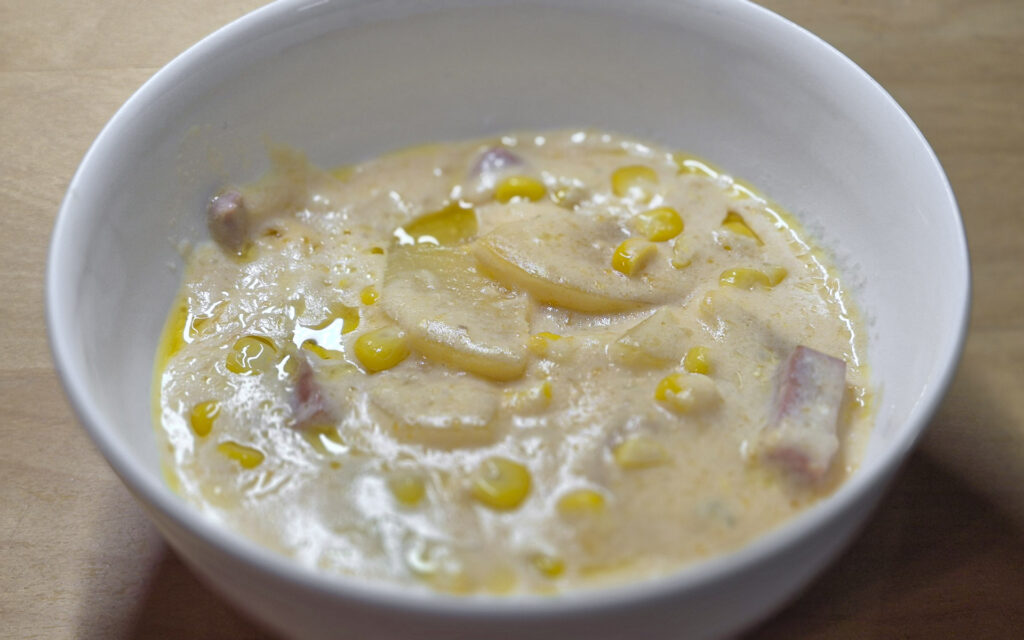 Ham & Potato Soup w/Corn