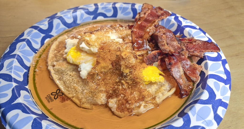 Pancakes, Bacon, and Eggs