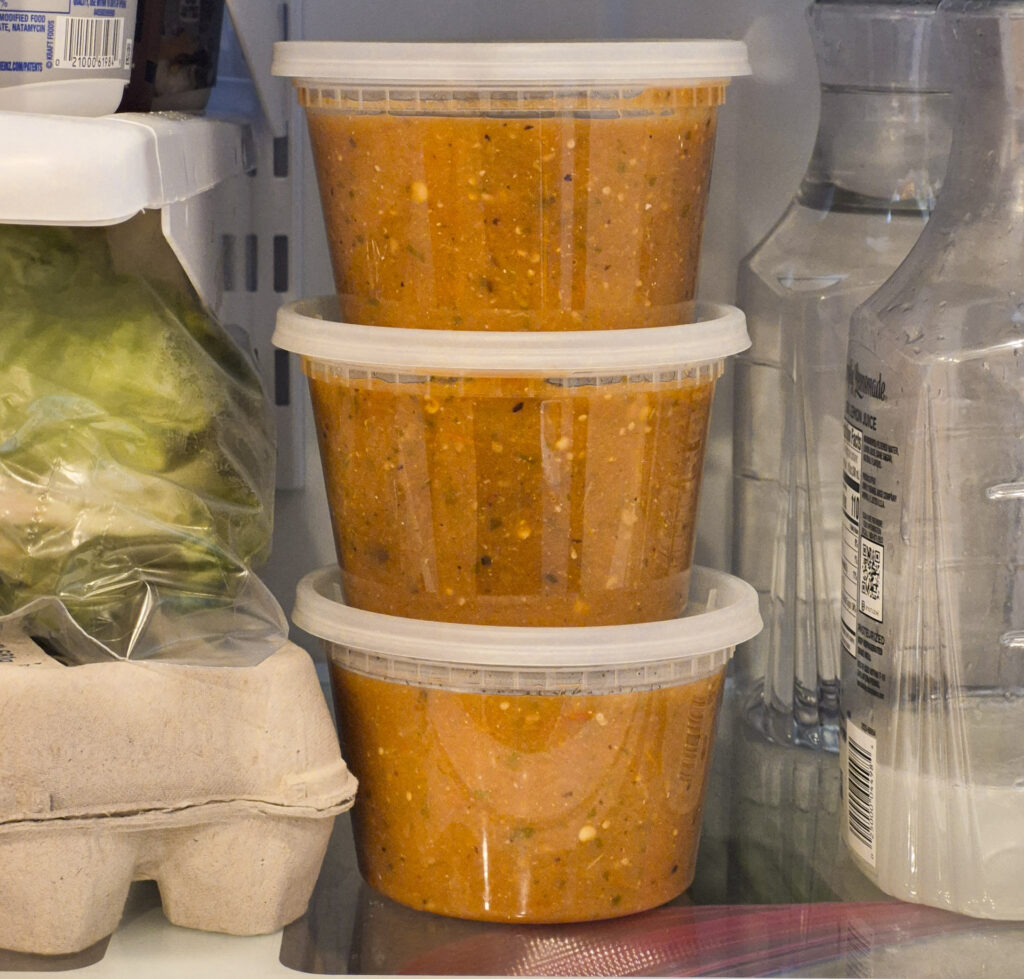 Salsa Blended, Packaged, In the Fridge