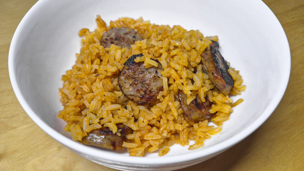 Smoked Sausage & Rice